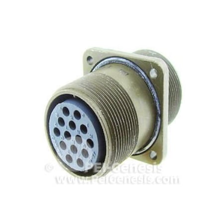 Itt Cannon TBF 4C 416 PIN SKT RECP TBF184PSW